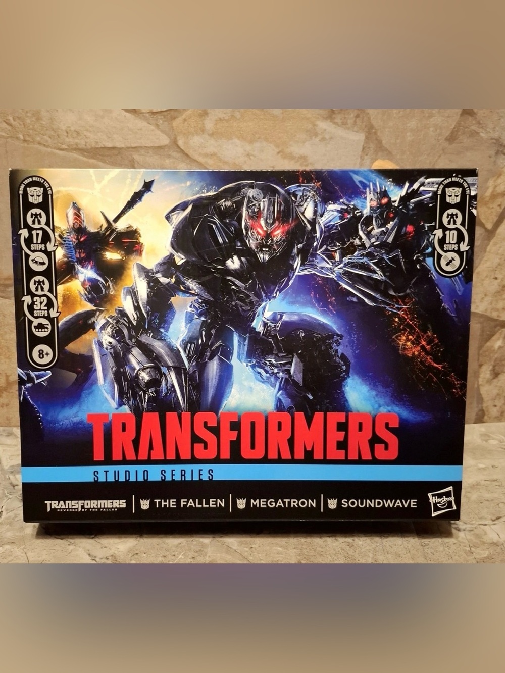Transformers Revenge of The Fallen Studio Series Megatron Soundwave 3 Pack New